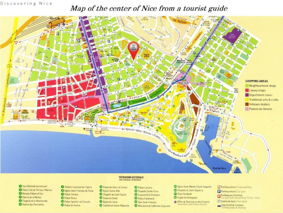 Nice Centre Flat - Modern, Quiet And Brand New מראה חיצוני תמונה